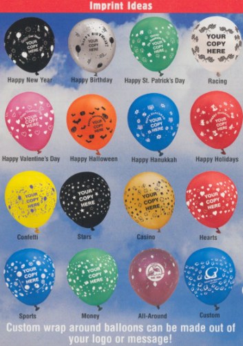 party balloons