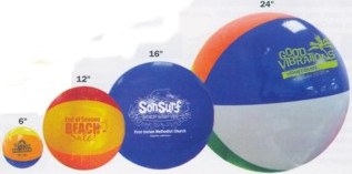 custom printed beach ball