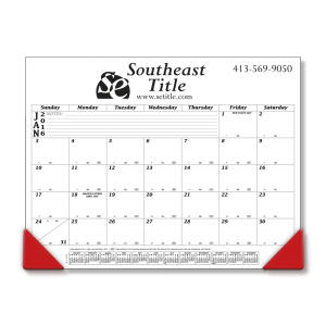 desk pad calendars