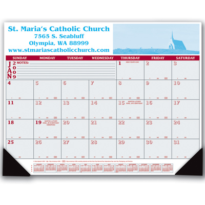 desk pad calendars