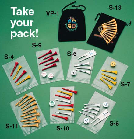 golf tees packs