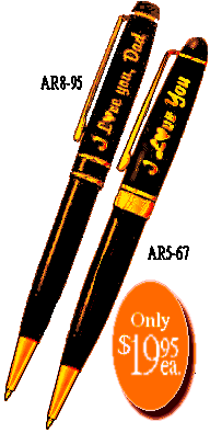 brass pens