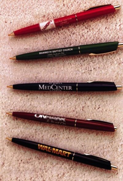 click pens