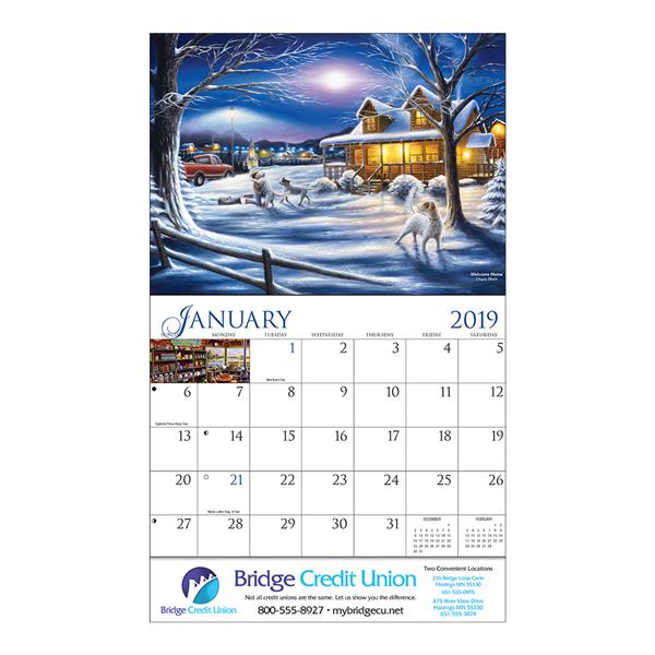 back home calendars