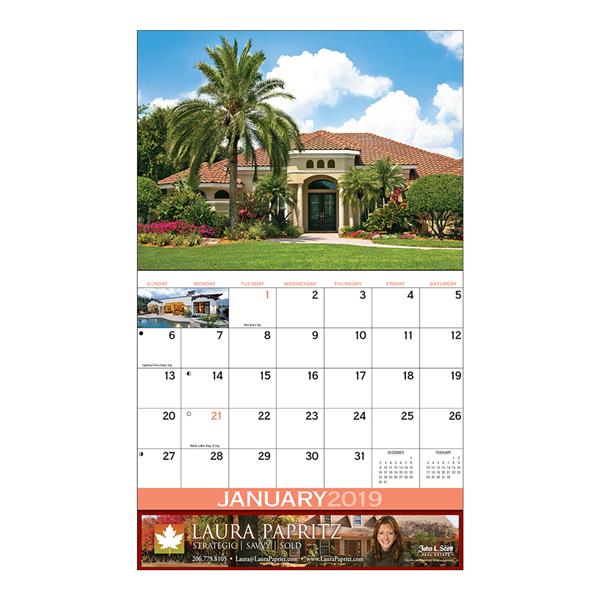 homes calendars