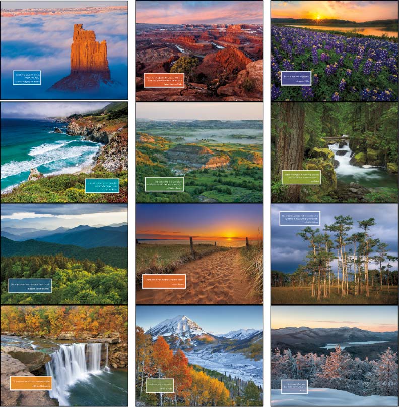 inspirations for life calendars