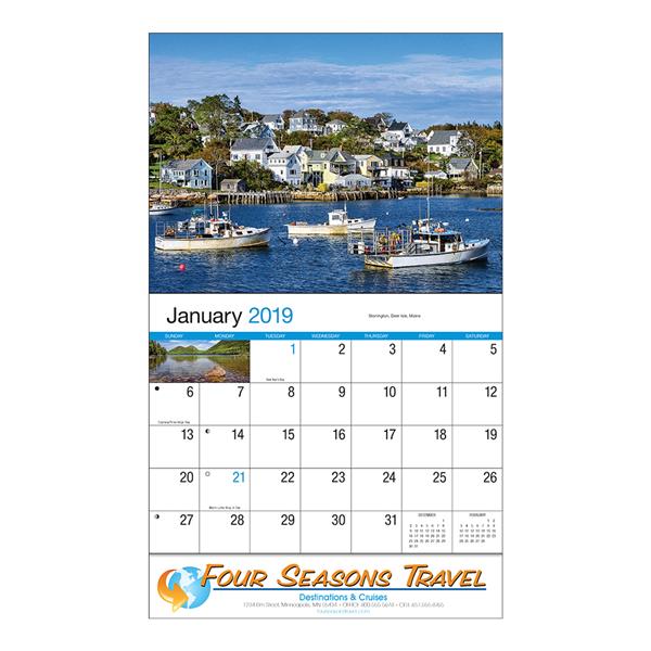 new england calendars