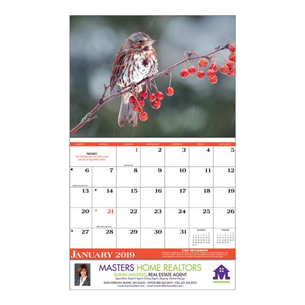 songbirds calendars
